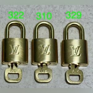 Louis Vuitton Lock n Key Set ($40 one set )